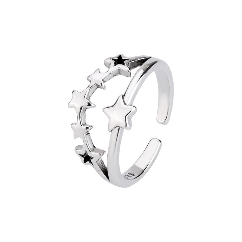 Romantische Silber Ring für besondere Momente