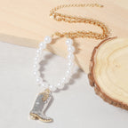 Romantische Perlen Halskette für besondere Momente