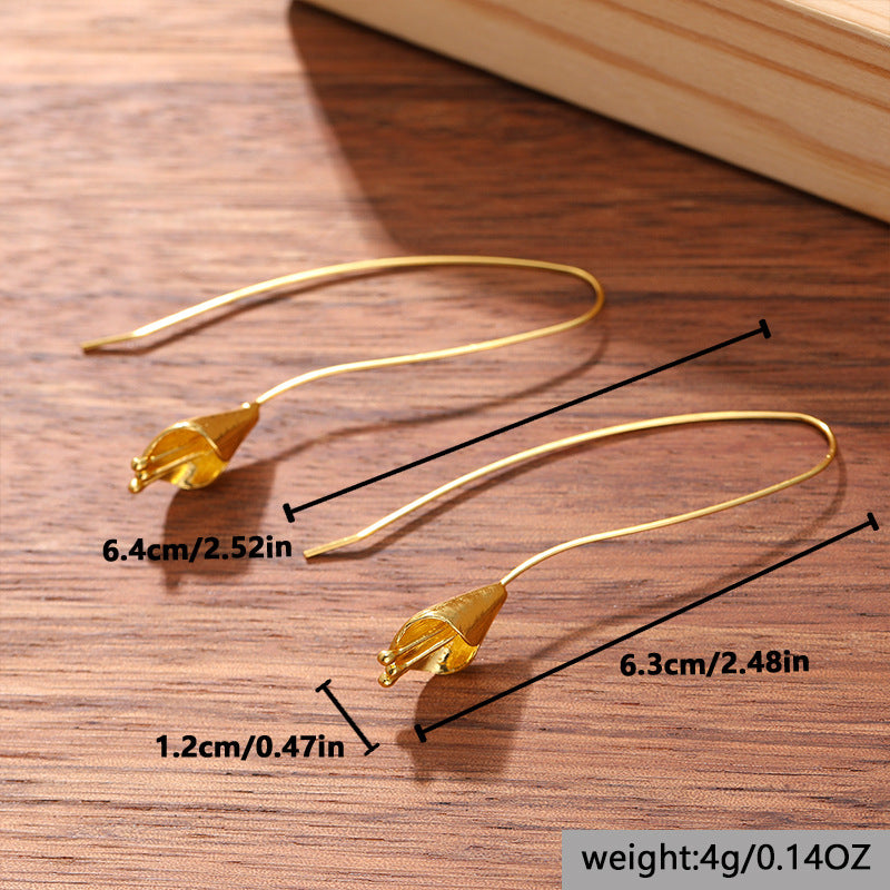 Atemberaubende Ohrring für den Alltag