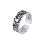 Schöne Silber Ring mit einzigartigem Stil