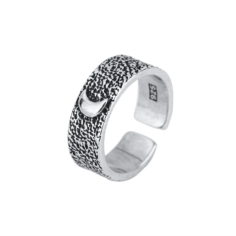 Schöne Silber Ring mit einzigartigem Stil