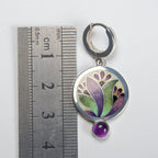 Schöne Silber Ohrring mit einzigartigem Stil