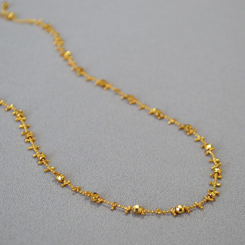 Atemberaubende Gold Halskette für den Alltag