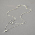 Zarte handwerkliche Gold Halskette