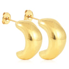 Charmante Gold Ohrring für jeden Anlass