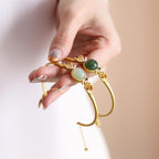 Handgefertigte Vintage Perlen Armband