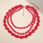 Zarte handwerkliche Halskette