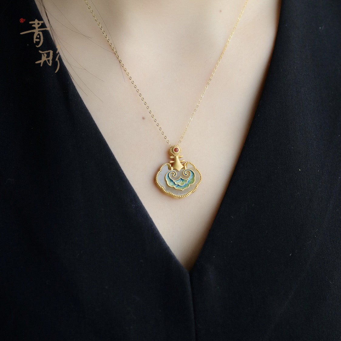 Atemberaubende Gold Halskette für den Alltag