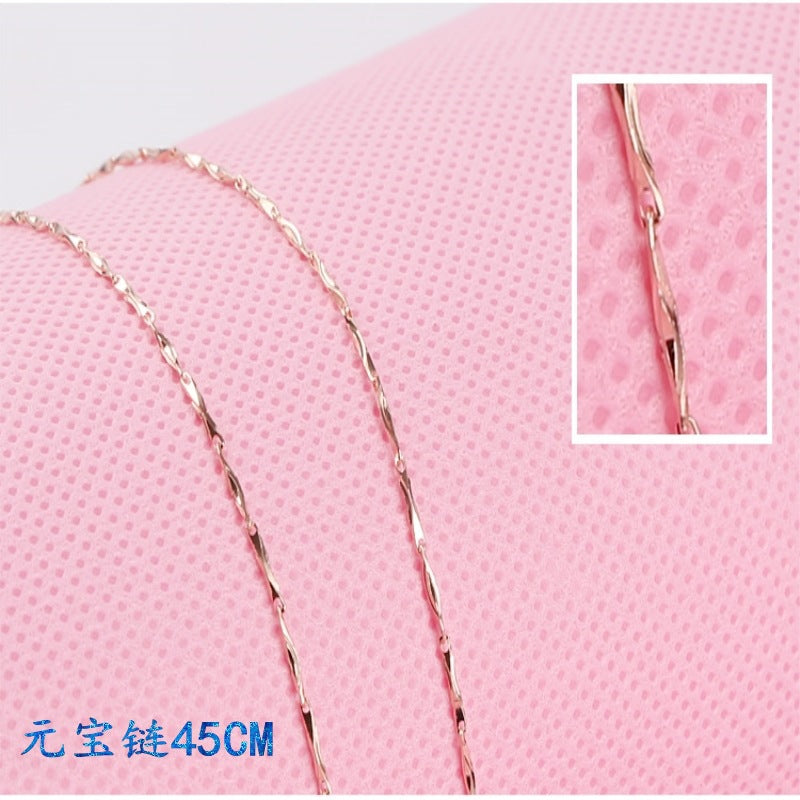 Atemberaubende Gold Halskette für den Alltag