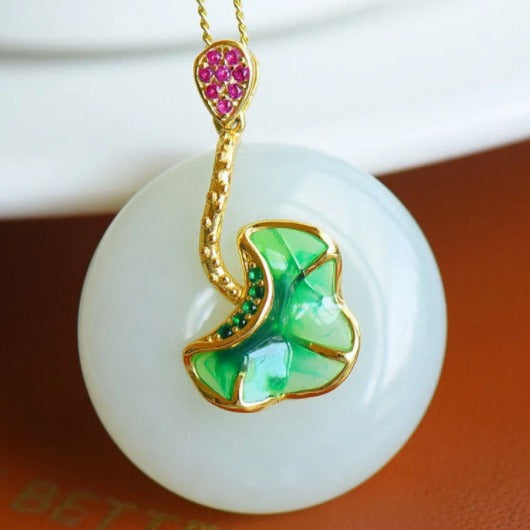 Zarte handwerkliche Silber Halskette