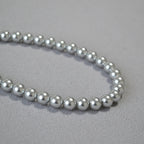 Zarte handwerkliche Silber Halskette