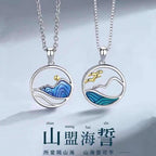 Zarte handwerkliche Halskette