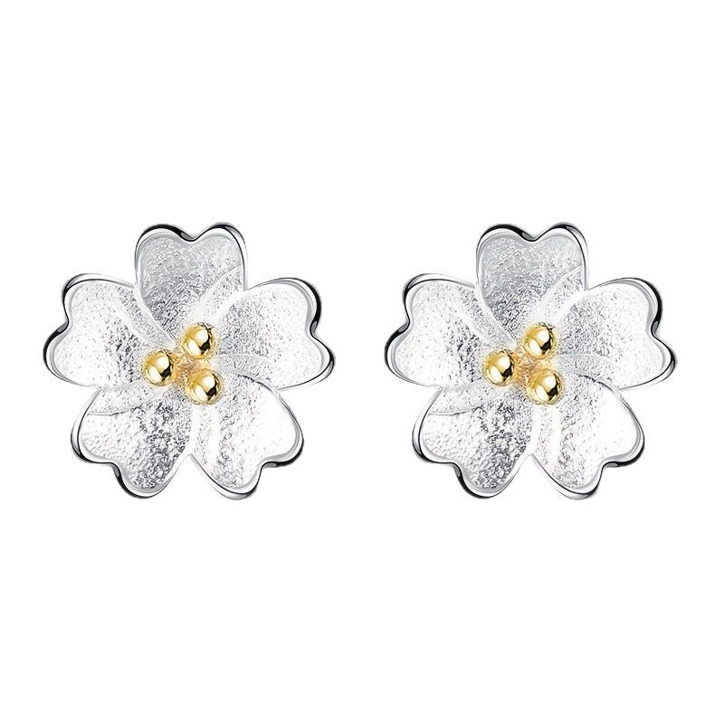 Schöne Silber Ohrring mit einzigartigem Stil