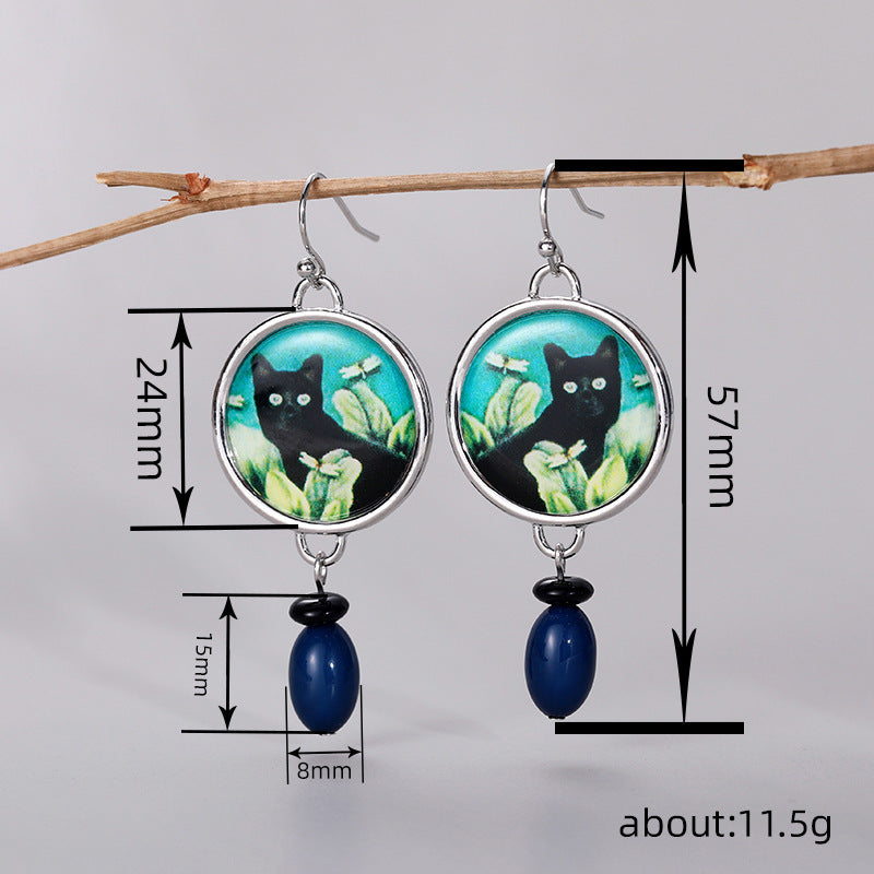 Atemberaubende Ohrring für den Alltag