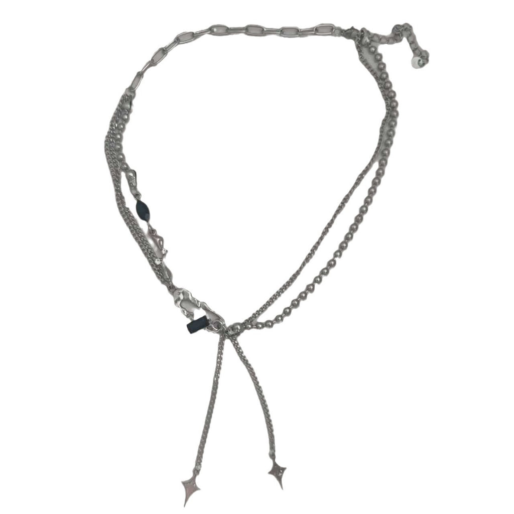 Zarte handwerkliche Perlen Halskette