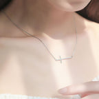 Zarte handwerkliche Halskette