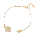 Schöne Gold Armband mit einzigartigem Stil