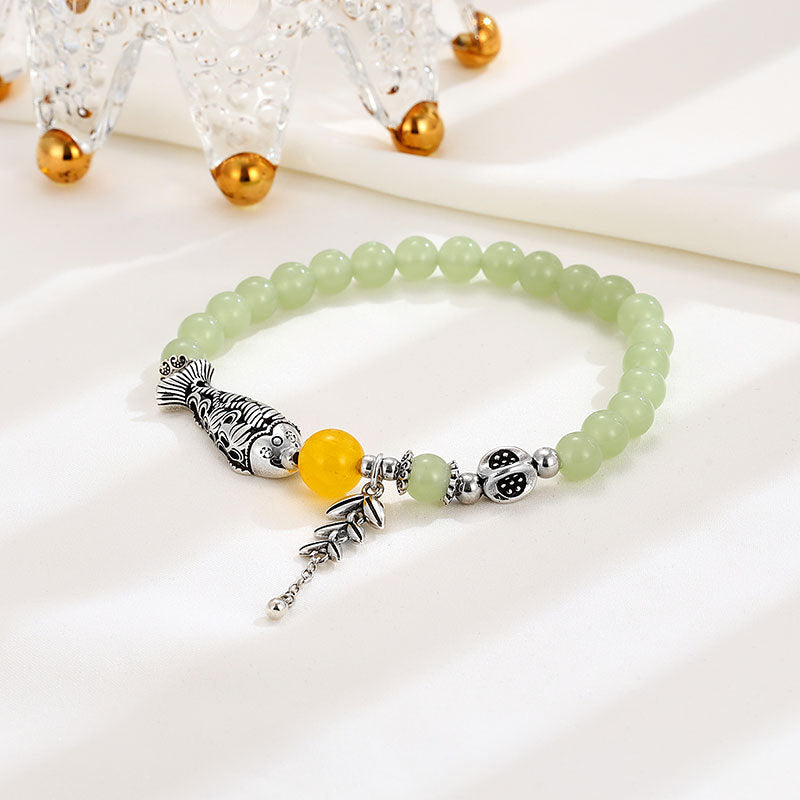 Handgefertigte Vintage Silber Armband