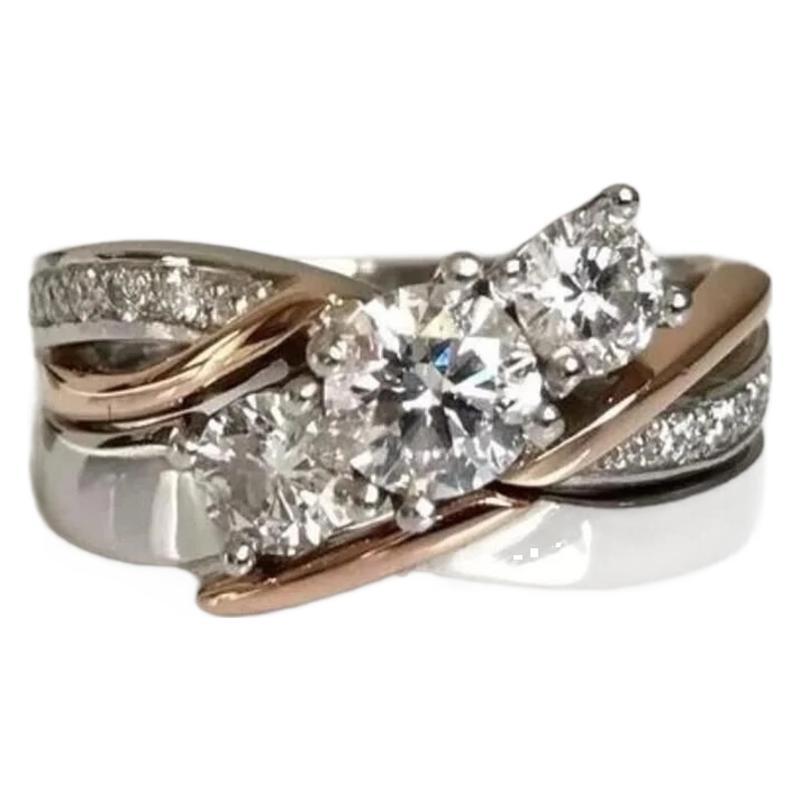 Charmante Gold Ring für jeden Anlass