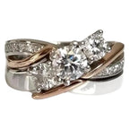 Charmante Gold Ring für jeden Anlass