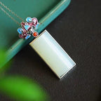 Romantische Silber Halskette für besondere Momente