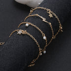 Handgefertigte Vintage Perlen Armband