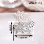 Atemberaubende Ohrring für den Alltag