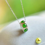 Schöne Silber Halskette mit einzigartigem Stil