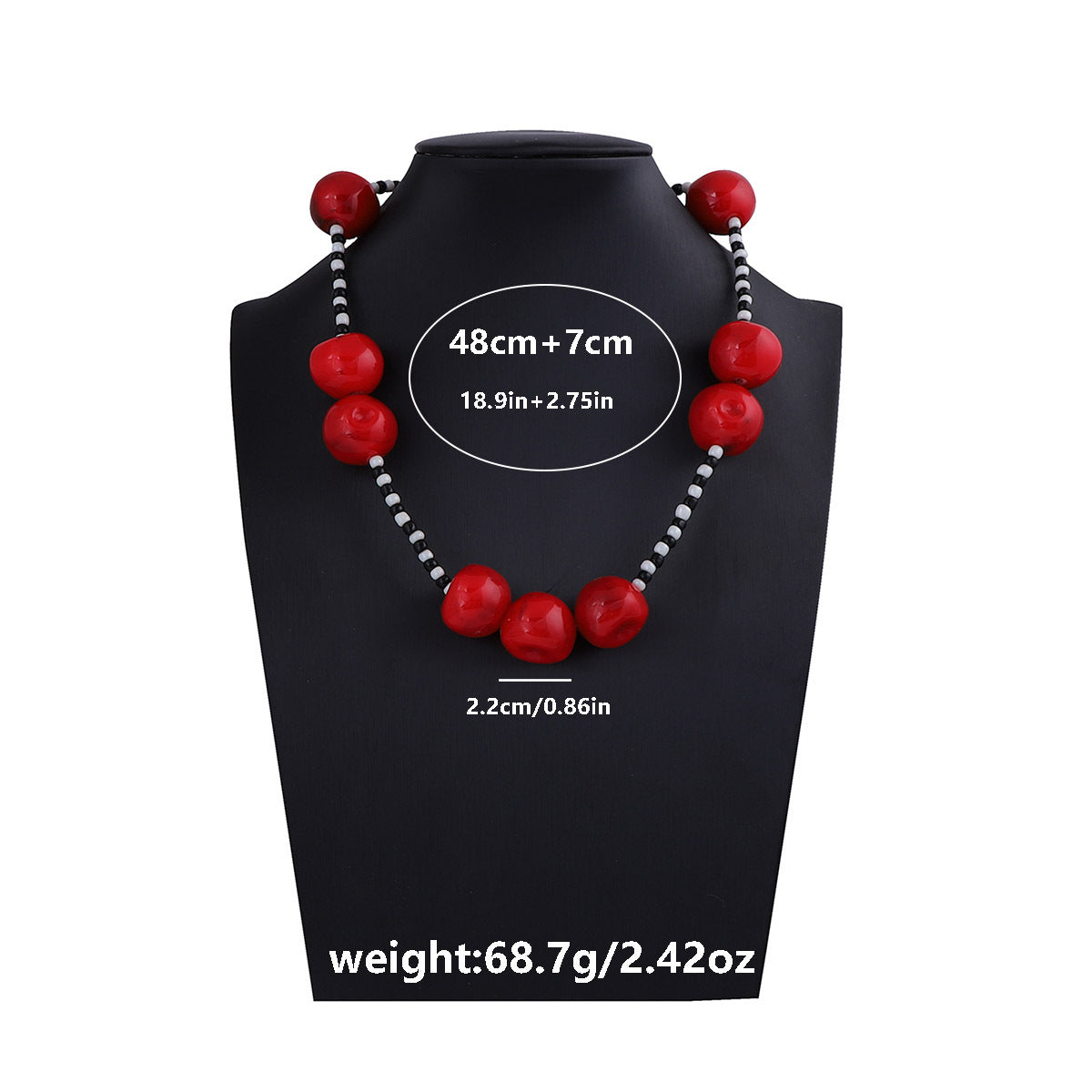 Schöne Halskette mit einzigartigem Stil