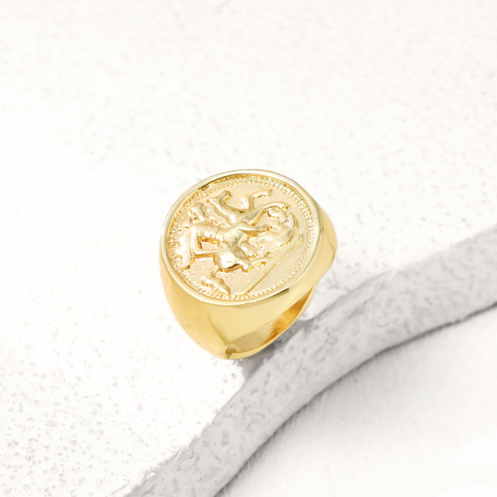 Atemberaubende Gold Ring für den Alltag