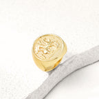 Atemberaubende Gold Ring für den Alltag