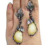 Handgefertigte Vintage Ohrring