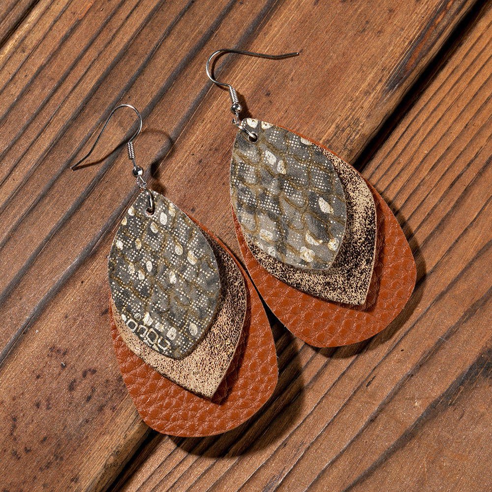 Handgefertigte Vintage Ohrring