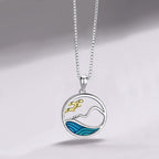 Zarte handwerkliche Halskette