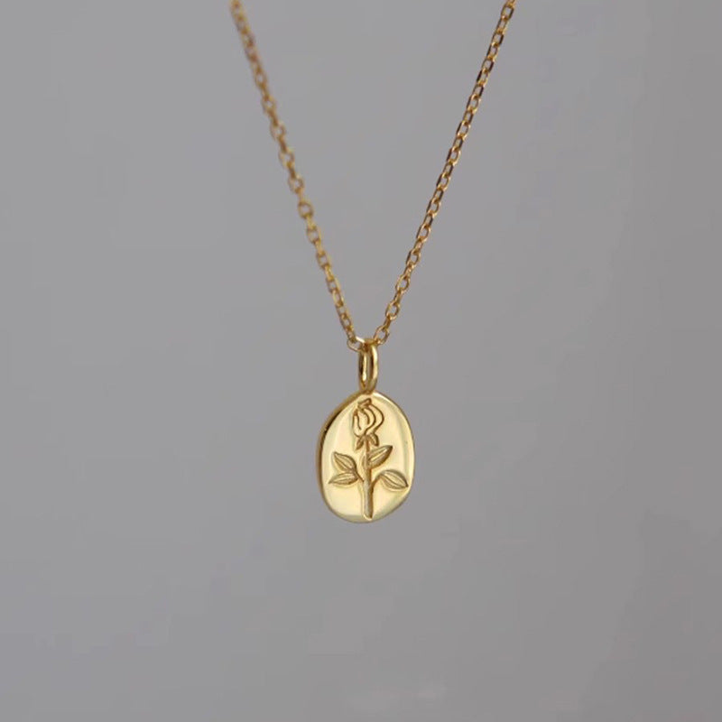 Zarte handwerkliche Halskette