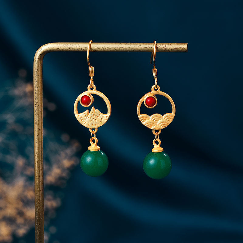 Atemberaubende Ohrring für den Alltag