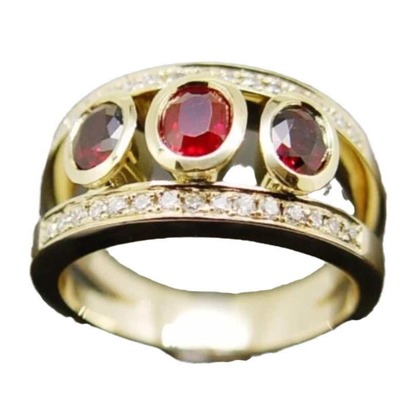 Elegante Gold Ring für jeden Anlass