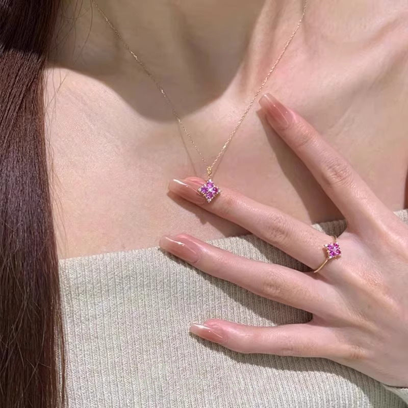 Handgefertigte Vintage Halskette