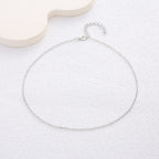 Zarte handwerkliche Halskette