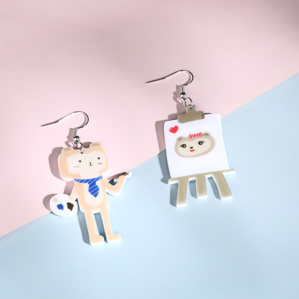 Atemberaubende Ohrring für den Alltag