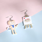 Atemberaubende Ohrring für den Alltag