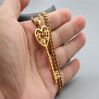 Handgefertigte Vintage Halskette