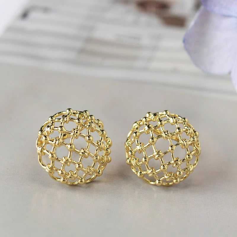 Atemberaubende Gold Ohrring für den Alltag