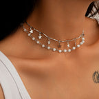 Zarte handwerkliche Halskette