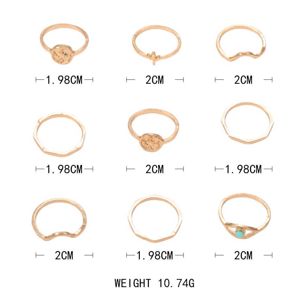 Atemberaubende Gold Ring für den Alltag