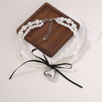 Romantische Perlen Halskette für besondere Momente