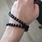 Schöne Gold Halskette mit einzigartigem Stil