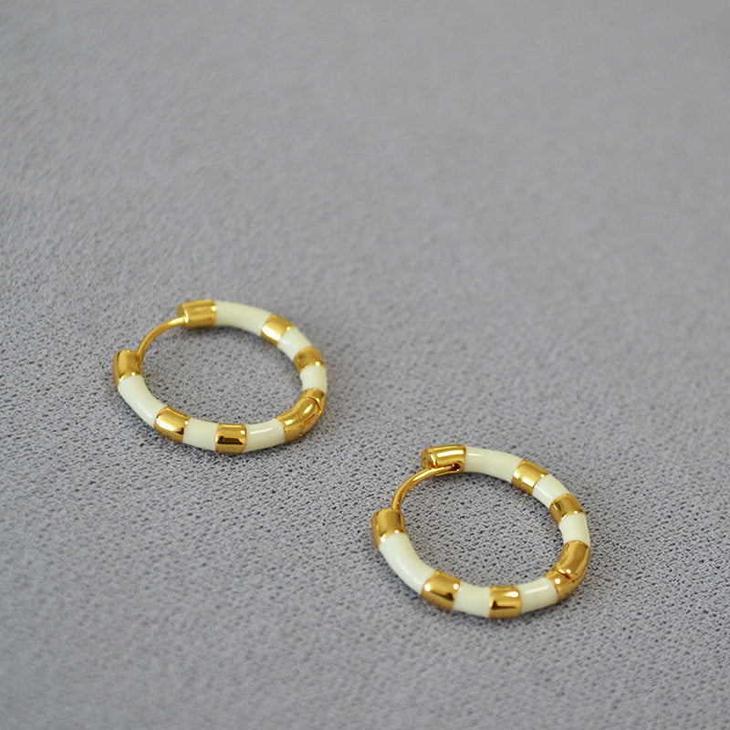 Atemberaubende Gold Ohrring für den Alltag