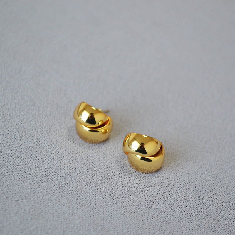 Atemberaubende Gold Ohrring für den Alltag