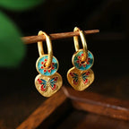 Zarte handwerkliche Ohrring